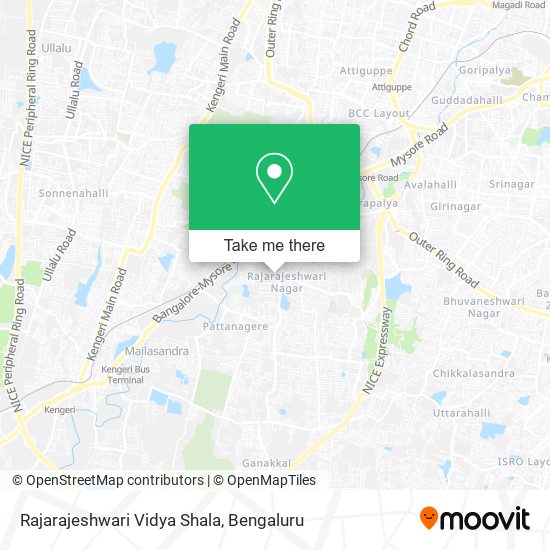 Rajarajeshwari Vidya Shala map