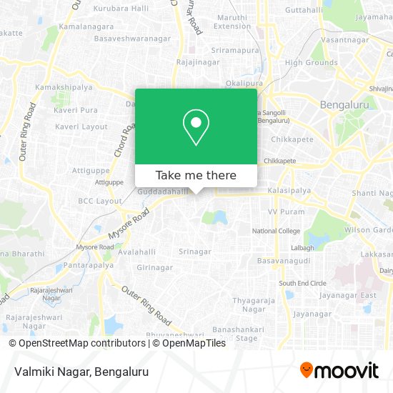Valmiki Nagar map