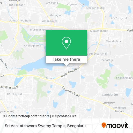 Sri Venkateswara Swamy Temple map