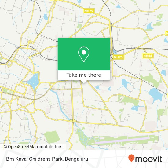 Bm Kaval Childrens Park map