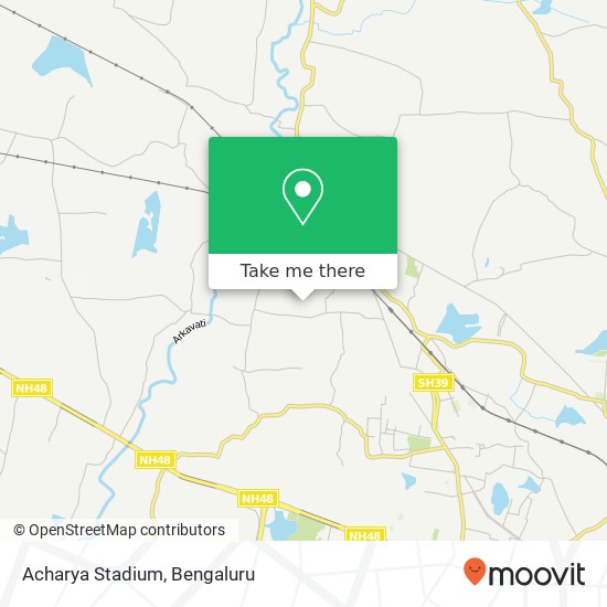 Acharya Stadium map