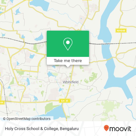 Holy Cross School & College map