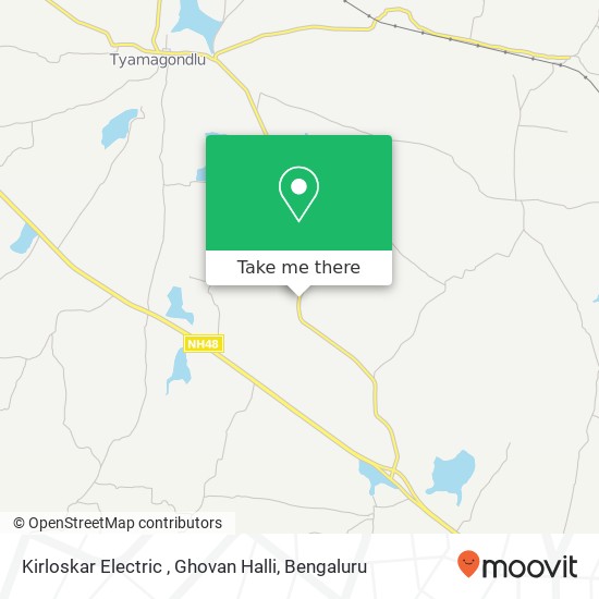 Kirloskar Electric , Ghovan Halli map