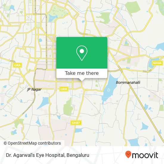 Dr. Agarwal's Eye Hospital map