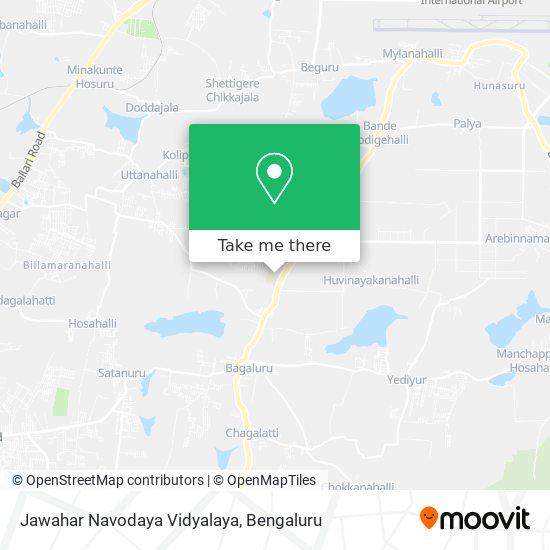 Jawahar Navodaya Vidyalaya map