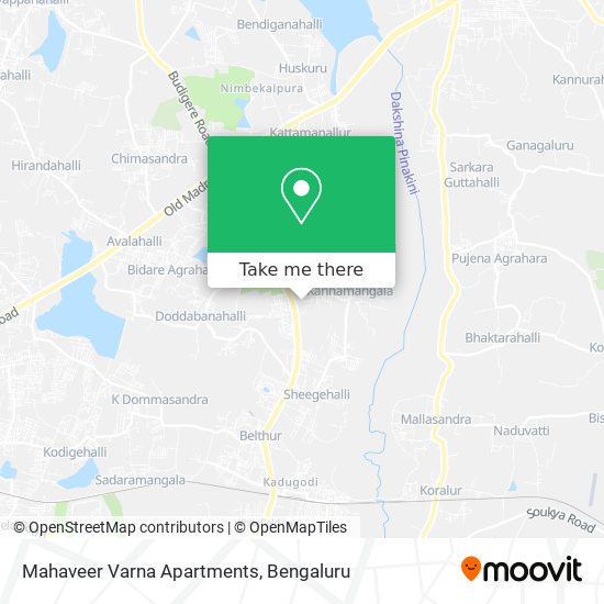 Mahaveer Varna Apartments map