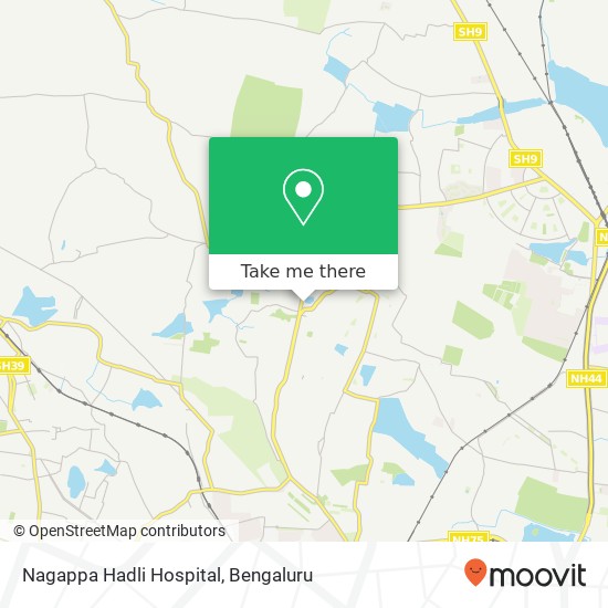 Nagappa Hadli Hospital map