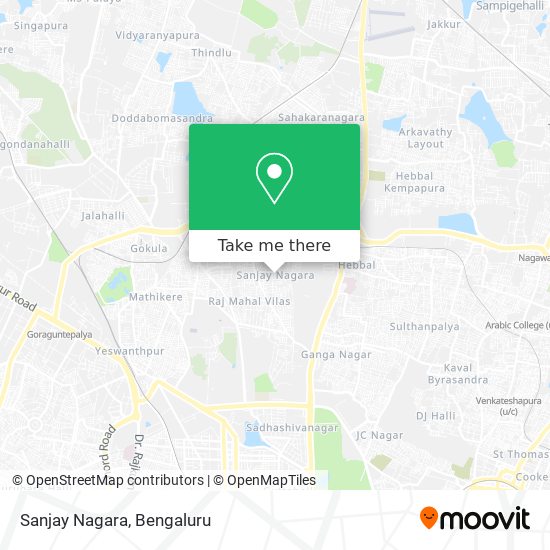 Sanjay Nagara map