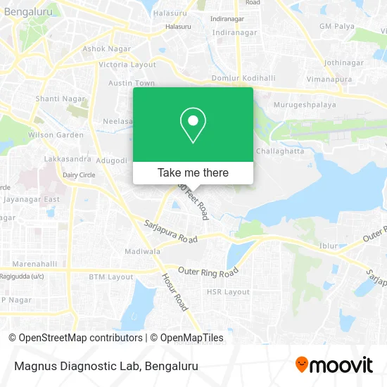 Magnus Diagnostic Lab map