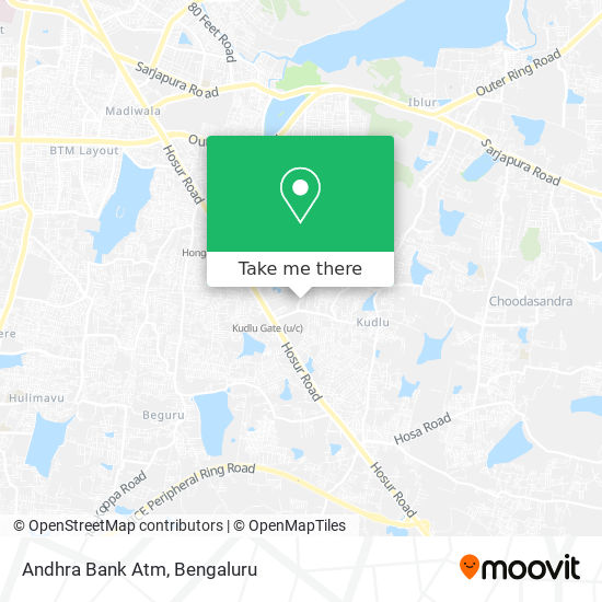 Andhra Bank Atm map