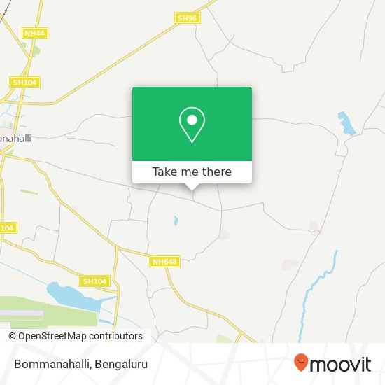 Bommanahalli map