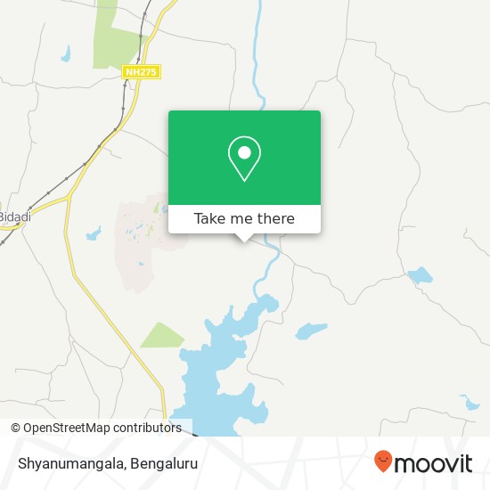 Shyanumangala map