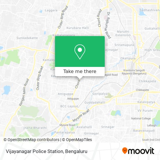 Vijayanagar Police Station map