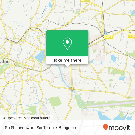 Sri Shaneshwara Sai Temple map