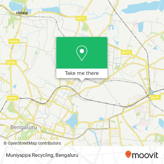 Muniyappa Recycling map