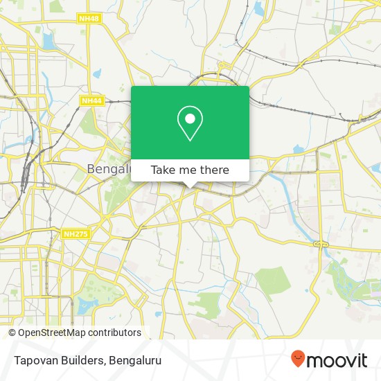 Tapovan Builders map