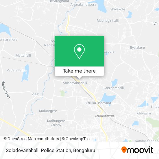 Soladevanahalli Police Station map