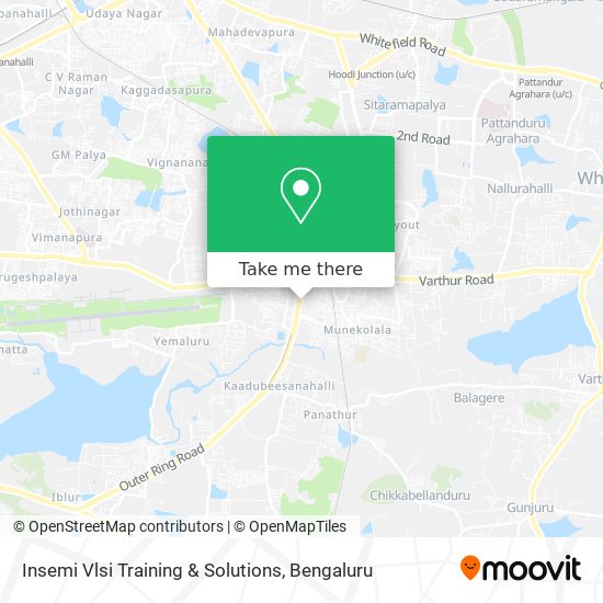 Insemi Vlsi Training & Solutions map