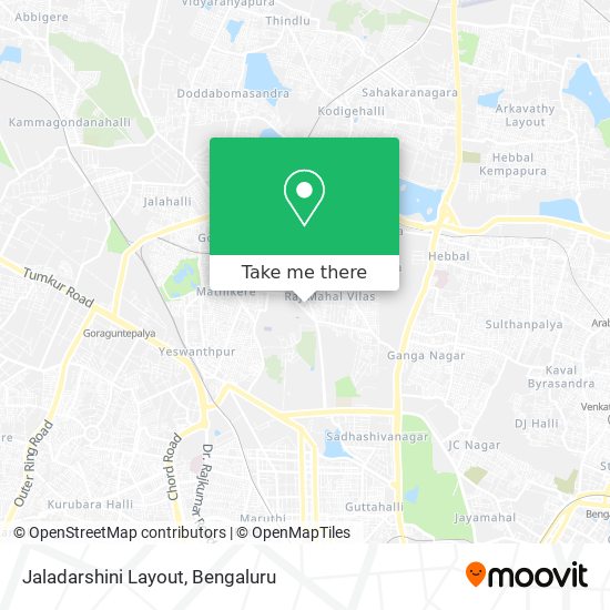 Jaladarshini Layout map