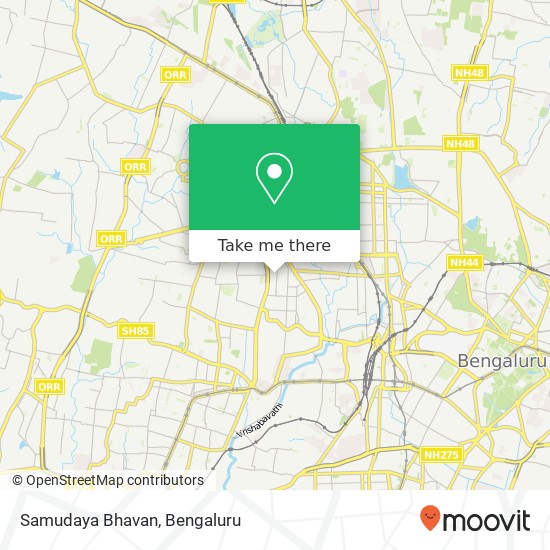 Samudaya Bhavan map