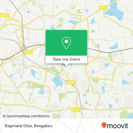 Bagmane Onyx map