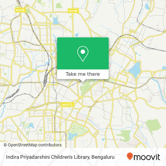 Indira Priyadarshini Children's Library map