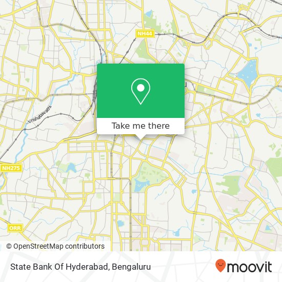 State Bank Of Hyderabad map