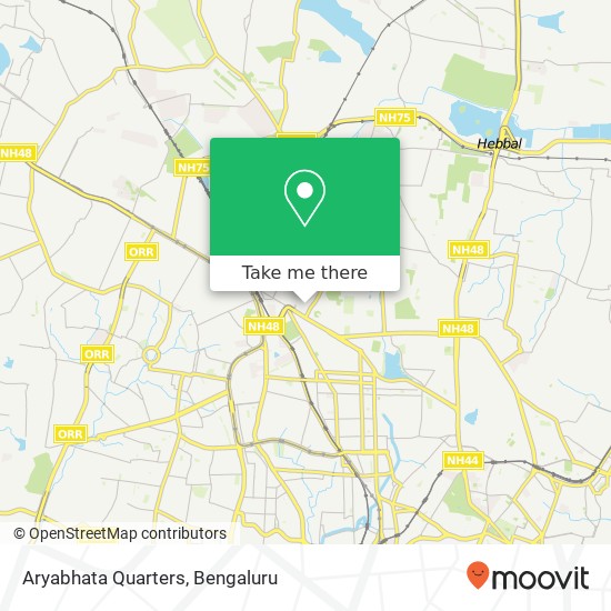 Aryabhata Quarters map