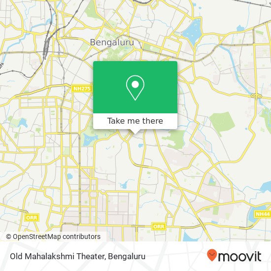 Old Mahalakshmi Theater map