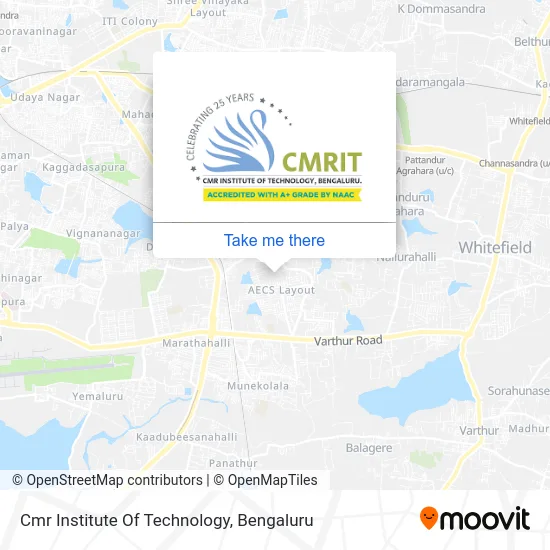 Cmr Institute Of Technology map