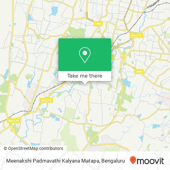 Meenakshi Padmavathi Kalyana Matapa map