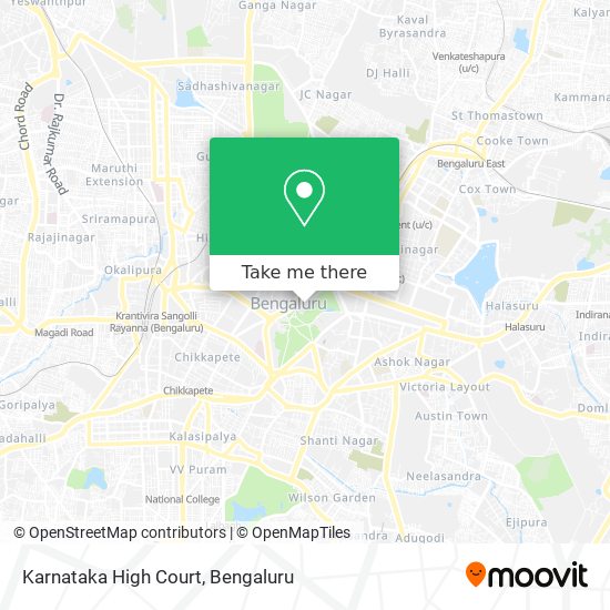 Karnataka High Court map