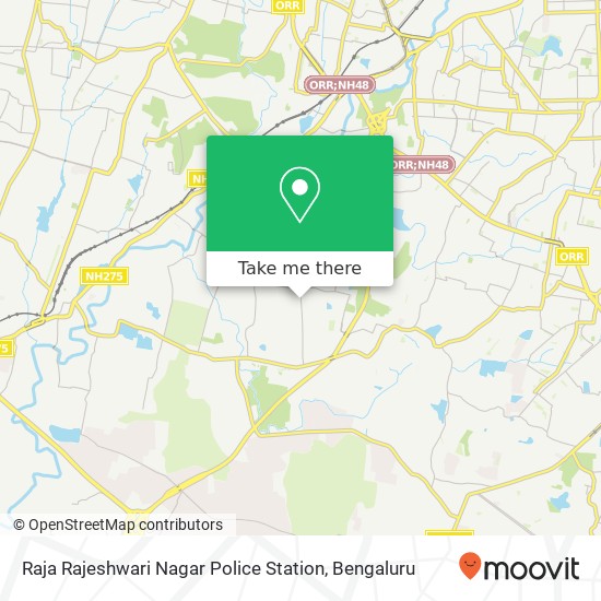 Raja Rajeshwari Nagar Police Station map