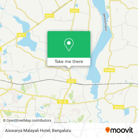 Aiswarya Malayali Hotel map