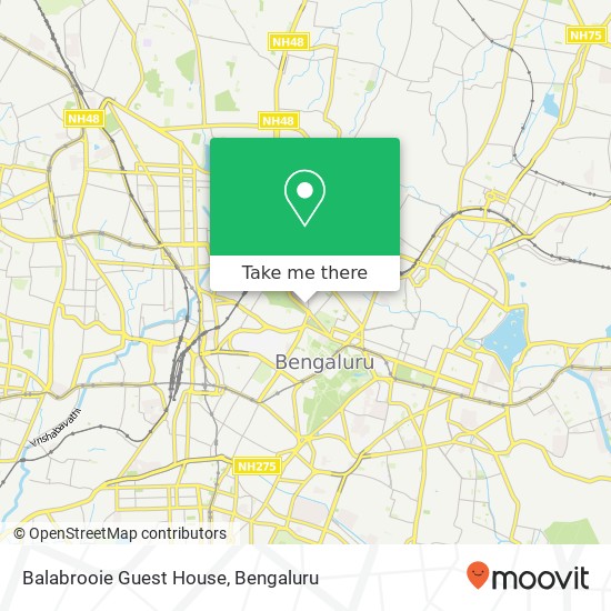 Balabrooie Guest House map