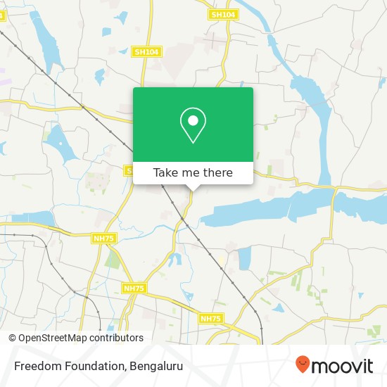 Freedom Foundation map