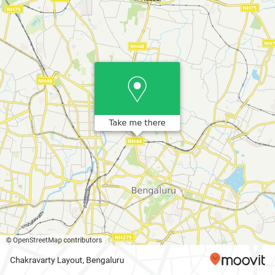 Chakravarty Layout map
