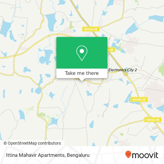 Ittina Mahavir Apartments map