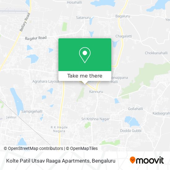 Kolte Patil Utsav Raaga Apartments map
