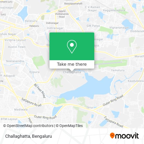 Challaghatta map
