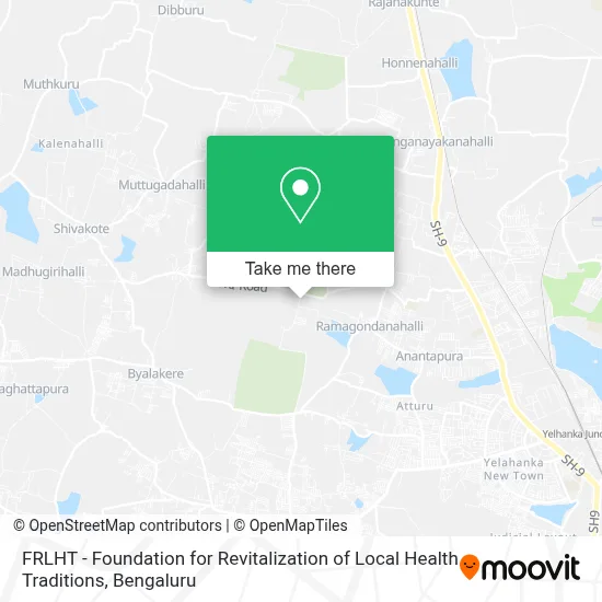 Frlht- Foundation For Revitalisation Of Local Health Traditions map