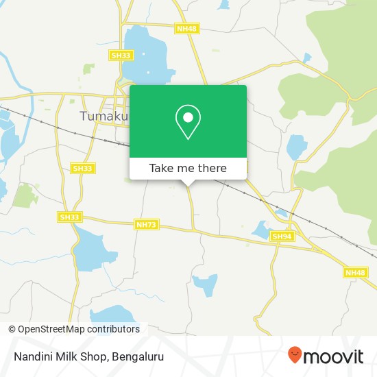 Nandini Milk Shop map
