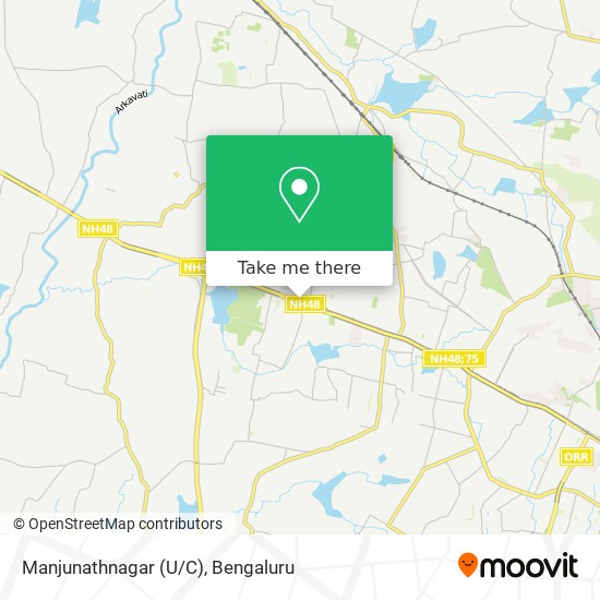 Manjunathnagar (U/C) map