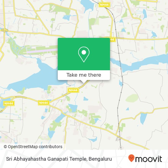 Sri Abhayahastha Ganapati Temple map