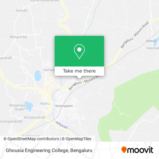 Ghousia Engineering College map