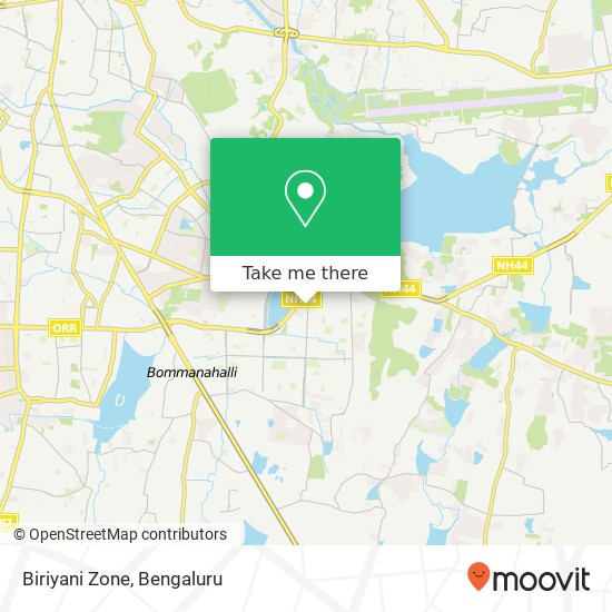 Biriyani Zone map