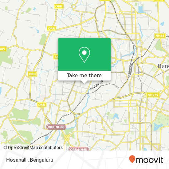 Hosahalli map