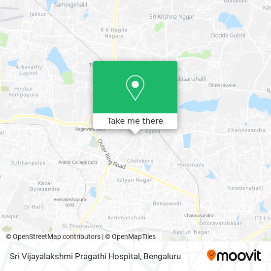 Sri Vijayalakshmi Pragathi Hospital map