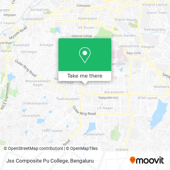 Jss Composite Pu College map