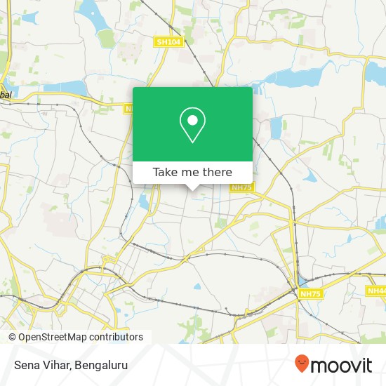 Sena Vihar map